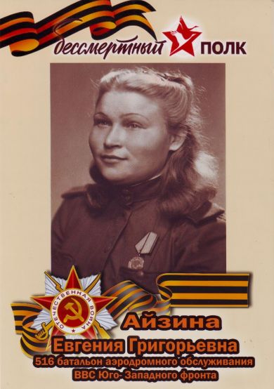 Айзина Евгения Григорьевна