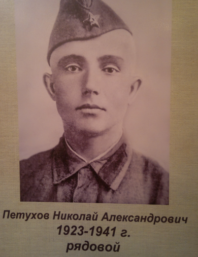 Петухов Николоай Александрович