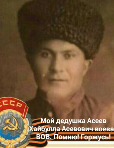 Асеев Хайбулла Асевович