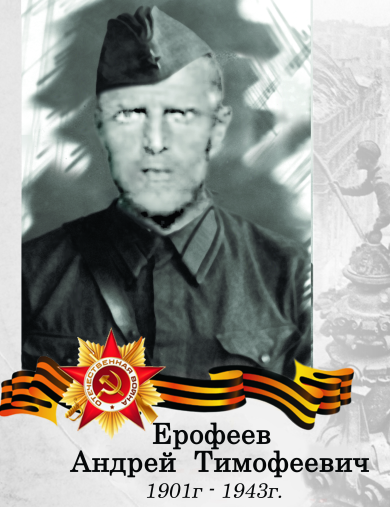 Ерофеев Андрей Тимофеевич