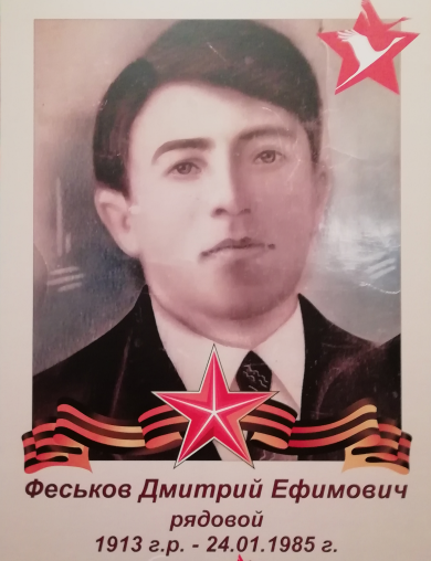 Феськов Дмитрий Ефимович