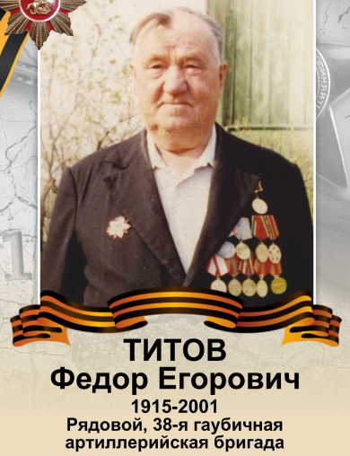 Титов Федор Егорович