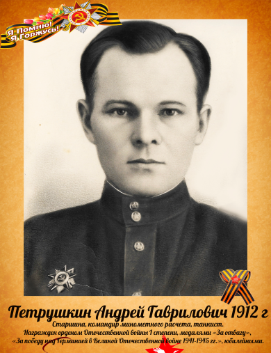 Петрушкин Андрей Гаврилович