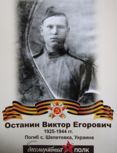 Останин Виктор Егорович