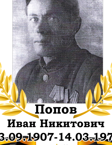Попов Иван Никитович