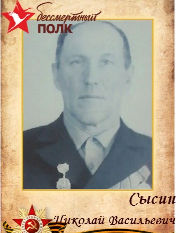 Сысин Николай Васильевич
