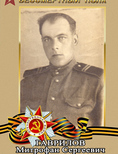 Гаврилов Митрофан Сергеевич