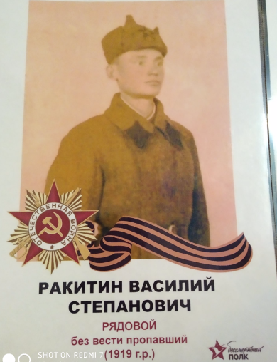 Ракитин Василий Степанович