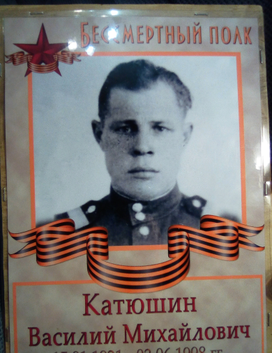 Катюшин Василий Михайлович
