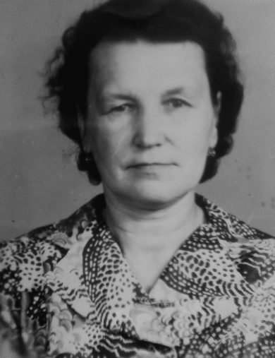 Лягунова (Тетеркина) Мария Петровна