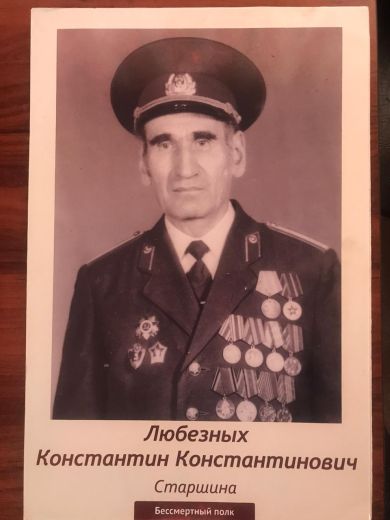 Любезных Константин Константинович
