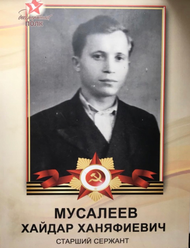 Мусалеев Хайдар Ханяфиевич