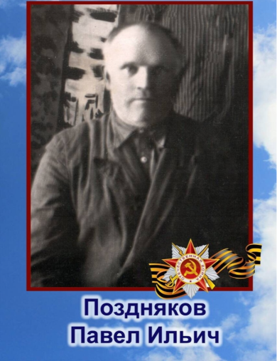 Поздняков Павел Ильич