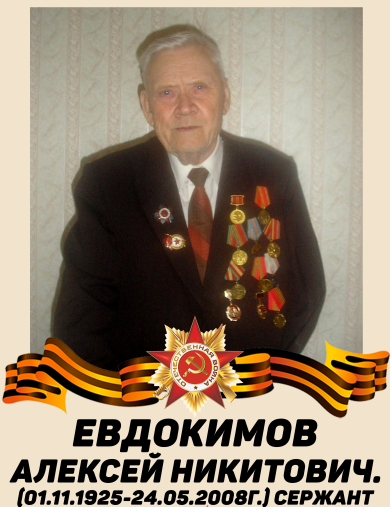 Евдокимов Алексей Никитович