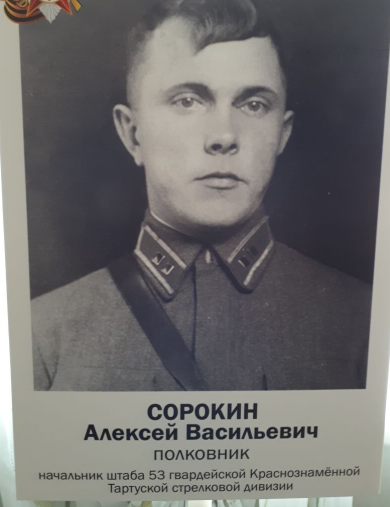 Сорокин Алексей Васильевич