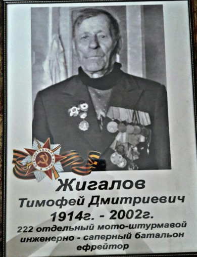Жигалов Тимофей Дмитриевич