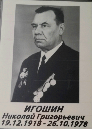 Игошин Николай Григорьевич