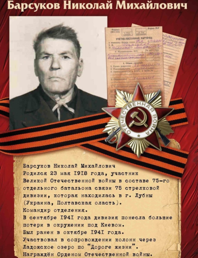 Барсуков Николай Михайлович