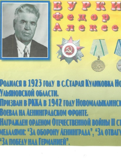 Буркин Федор Алексеевич