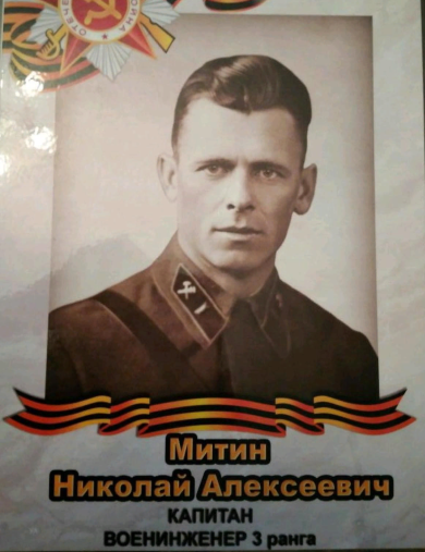 Митин Николай Алексеевич