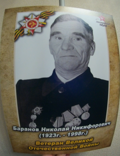 Баранов Николай Никифорович
