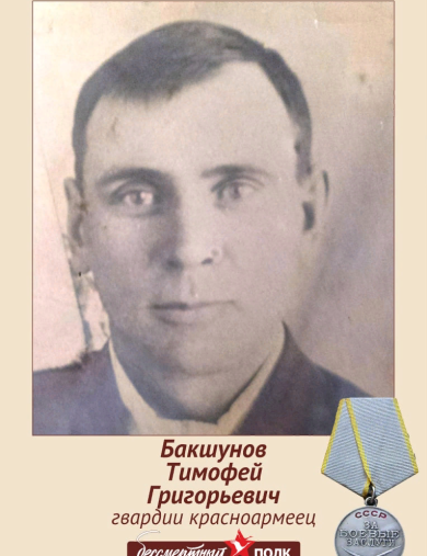 Бакшунов Тимофей Григорьевич