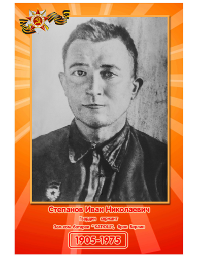 Степанов Иван Николаевич