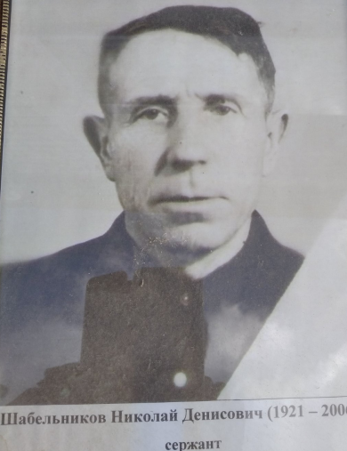 Шабельников Николай Денисович