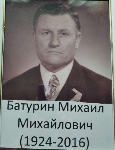 Батурин Михаил Михайлович