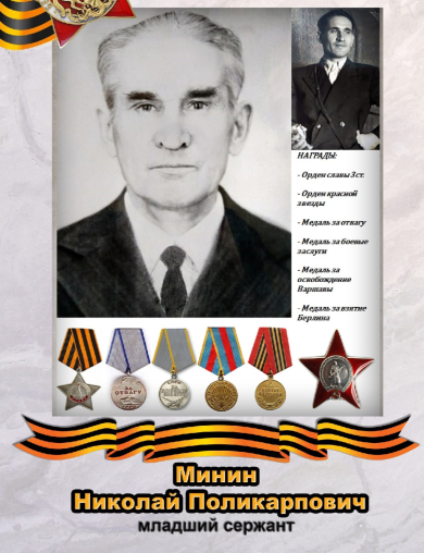 Минин Николай Поликарпович