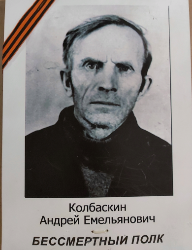 Колбаскин Андрей Емельянович