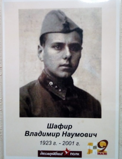 Шафир Владимир Наумович