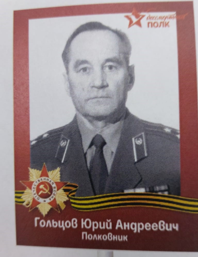 Гольцов Юрий Андреевич