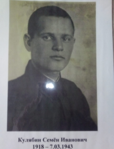 Кулябин Семен Иванович