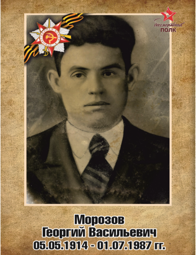 Морозов Георгий Васильевич