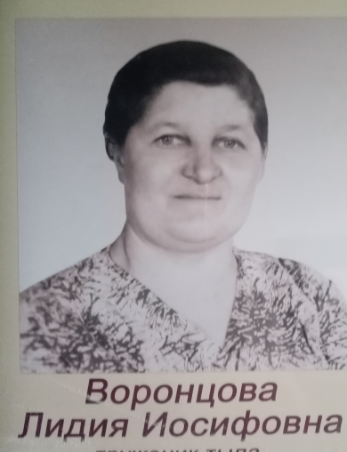 Вооонцова Лидия Иосифовна