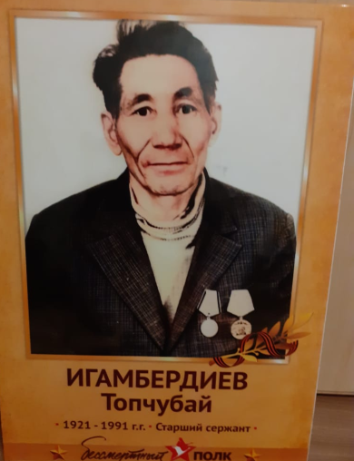 Игамбердиев Топчубай 