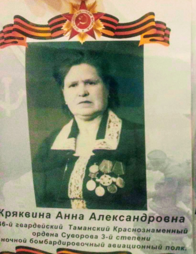 Кряквина Анна Александровна