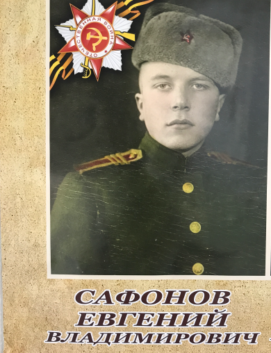 Сафонов Евгений Владимирович