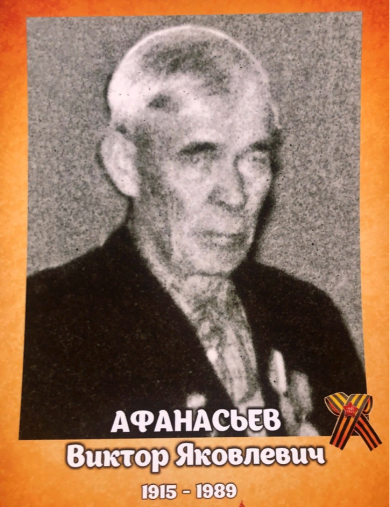 Афанасьев Виктор Яковлевич