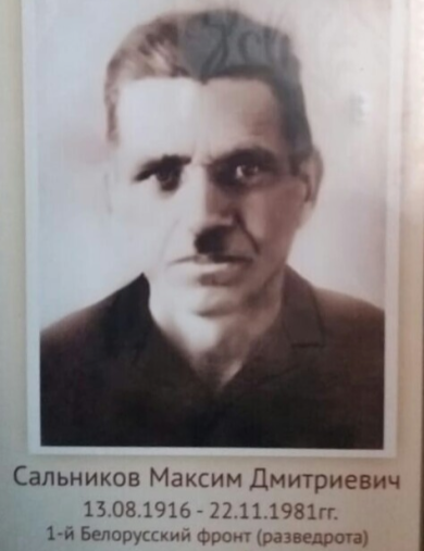 Сальников Максим Дмитриевич