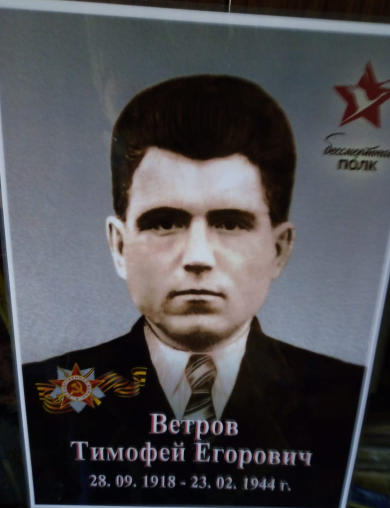 Ветров Тимофей Егорович