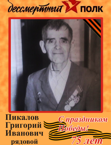 Пикалов Григорий Иванович