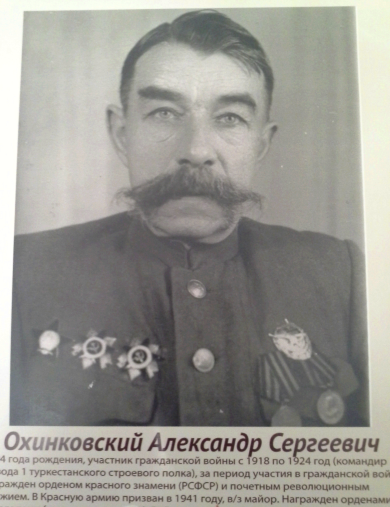 Охинковский Александр Сергеевич