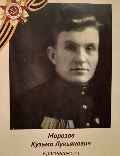 Морозов Кузьма Лукьянович