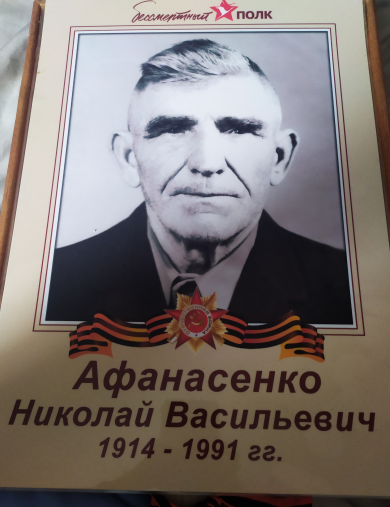 Афанасенко Николай Васильевич