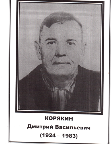 Корякин Дмитрий Васильевич