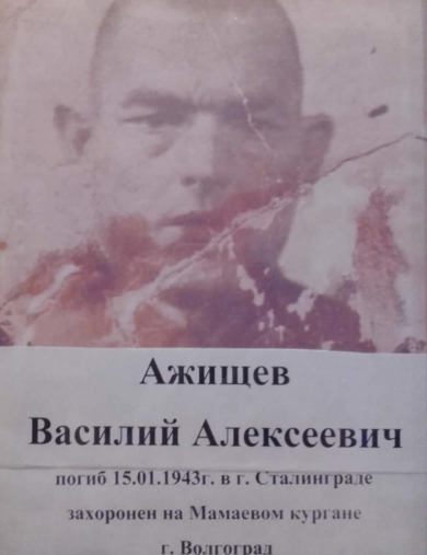 Ажищев Василий Алексеевич