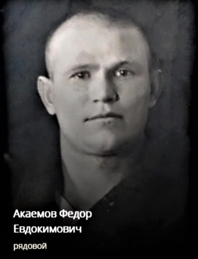 Акаёмов Фёдор Евдокимовичь