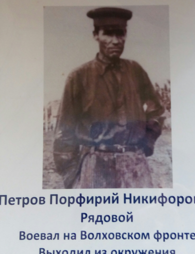 Петров Порфирий Никифорович